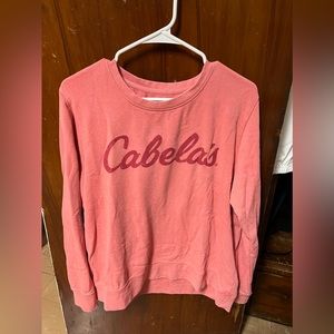 Pink Cabela’s Sweatshirt